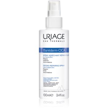 Uriage Bariéderm Cica Drying Repairing Spray spray reparator cu conținut de cupru și zinc, cu efect de uscare - imagine 2